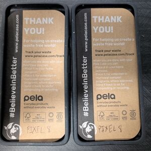 Black Phone Case Eco-Friendly Minimalist Design For Pixel 8